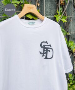 『別注』SASSAFRAS　SFD Logo T-shirts 1/2