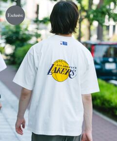 『WEB/一部店舗限定サイズ』『別注』NBA×DOORS　プリントTシャツ