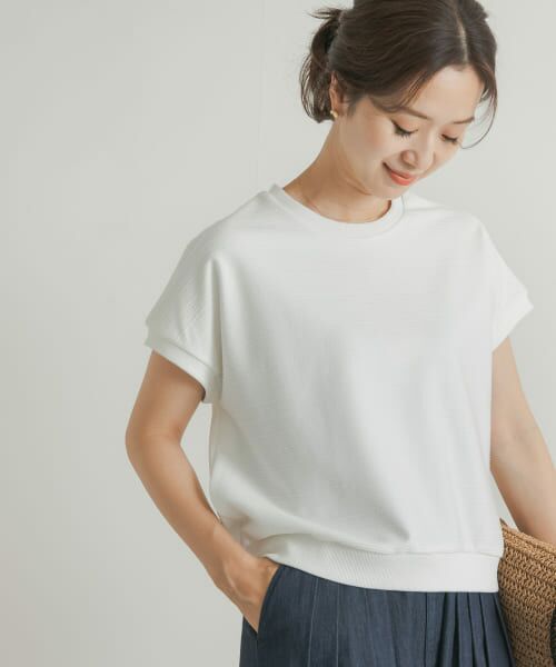 URBAN RESEARCH DOORS / アーバンリサーチ ドアーズ Tシャツ | ジャガードフレンチプルオーバー | 詳細5