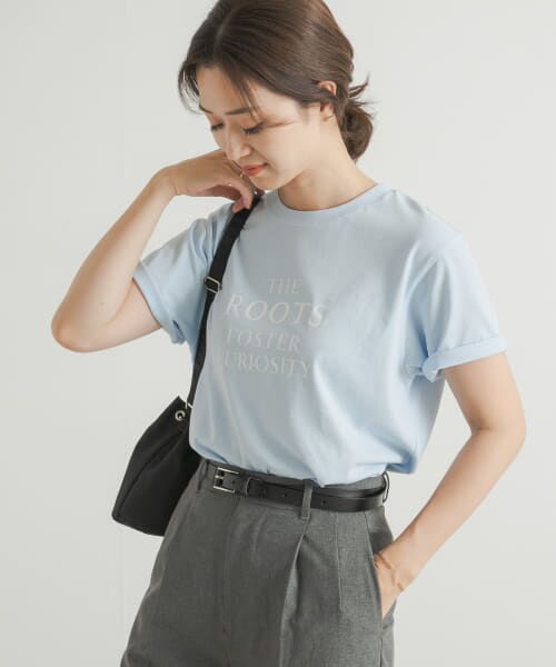 URBAN RESEARCH DOORS / アーバンリサーチ ドアーズ Tシャツ | ベーシックロゴプリントTシャツ | 詳細12