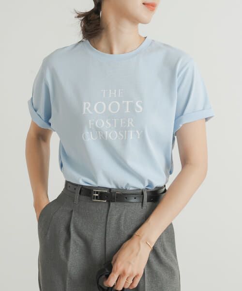 URBAN RESEARCH DOORS / アーバンリサーチ ドアーズ Tシャツ | ベーシックロゴプリントTシャツ | 詳細17