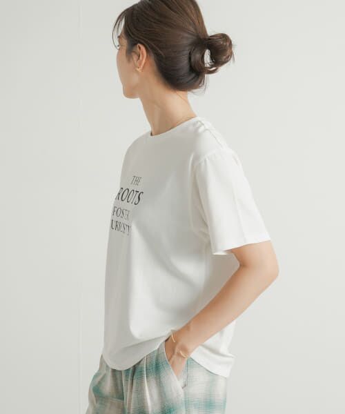 URBAN RESEARCH DOORS / アーバンリサーチ ドアーズ Tシャツ | ベーシックロゴプリントTシャツ | 詳細2