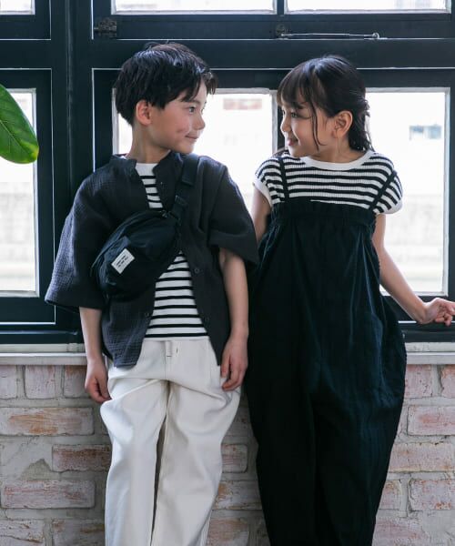 URBAN RESEARCH DOORS / アーバンリサーチ ドアーズ トップス | 変形ワッフルノースリーブプルオーバー(KIDS) | 詳細23