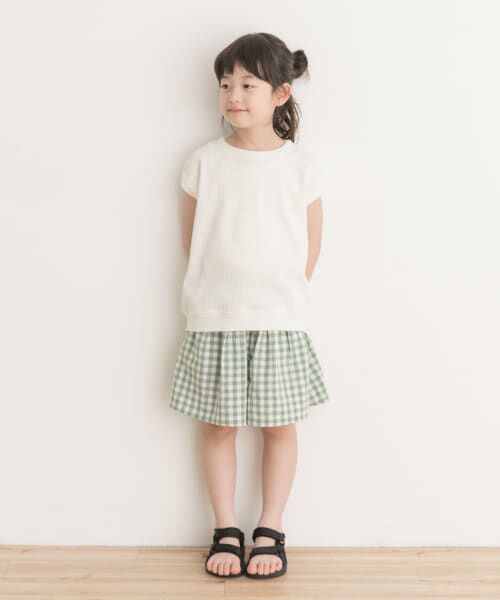 URBAN RESEARCH DOORS / アーバンリサーチ ドアーズ トップス | 変形ワッフルノースリーブプルオーバー(KIDS) | 詳細6