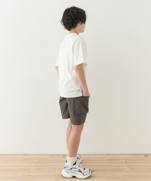 URBAN RESEARCH DOORS / アーバンリサーチ ドアーズ パンツ | 『WEB/一部店舗限定』コットンサイドポケットショーツ(KIDS) | 詳細14