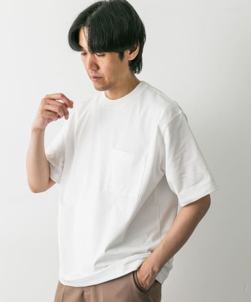 URBAN RESEARCH DOORS / アーバンリサーチ ドアーズ Tシャツ | 『XLサイズ/WEB限定』『接触冷感 / 吸水速乾』『UR TECH』ドライタッチTシャツ | 詳細1