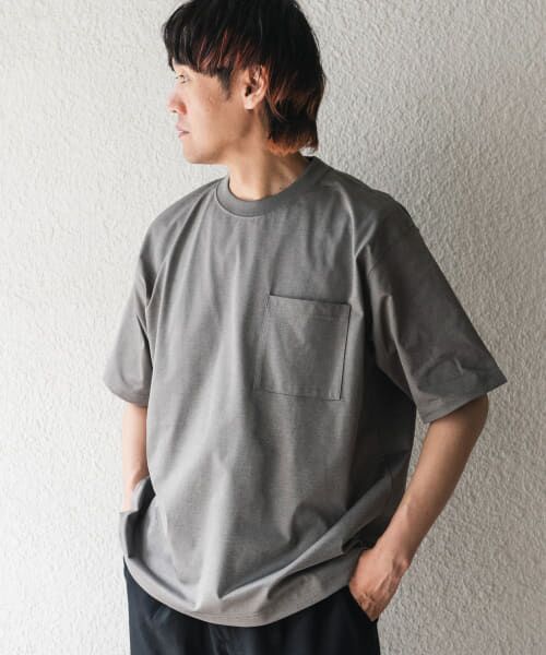 URBAN RESEARCH DOORS / アーバンリサーチ ドアーズ Tシャツ | 『XLサイズ/WEB限定』『接触冷感 / 吸水速乾』『UR TECH』ドライタッチTシャツ | 詳細7