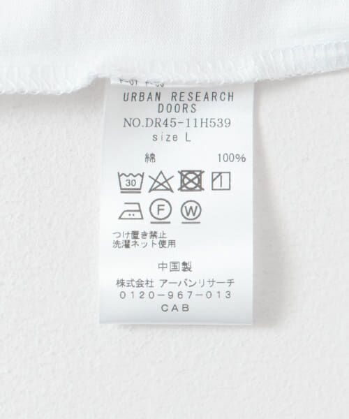 URBAN RESEARCH DOORS / アーバンリサーチ ドアーズ Tシャツ | 2024年シルクスクリーン Tシャツ | 詳細12