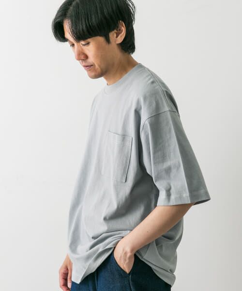 URBAN RESEARCH DOORS / アーバンリサーチ ドアーズ Tシャツ | 配色ステッチクルーネックポケットTシャツ | 詳細26