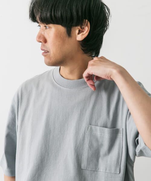 URBAN RESEARCH DOORS / アーバンリサーチ ドアーズ Tシャツ | 配色ステッチクルーネックポケットTシャツ | 詳細27