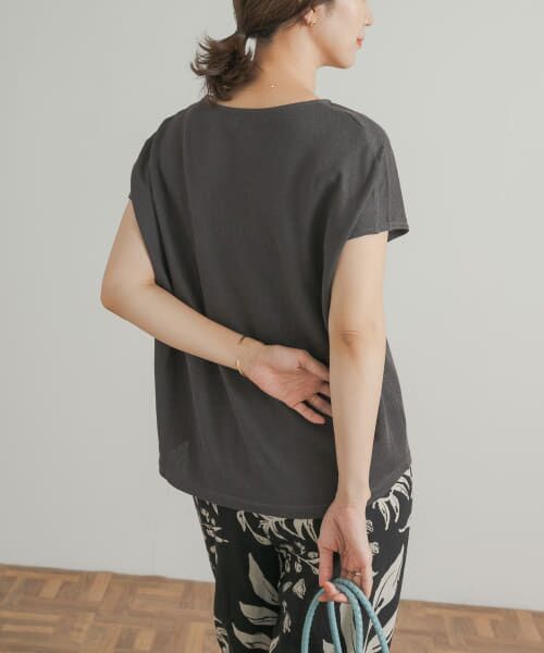 URBAN RESEARCH DOORS / アーバンリサーチ ドアーズ Tシャツ | 『UVカット』コットンリネンサカリバプルオーバー | 詳細13