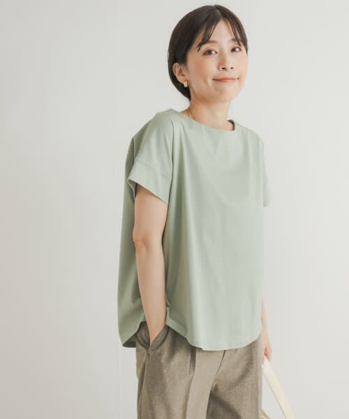 URBAN RESEARCH DOORS / アーバンリサーチ ドアーズ Tシャツ | シルケットコットンバックデザインカットソー | 詳細27