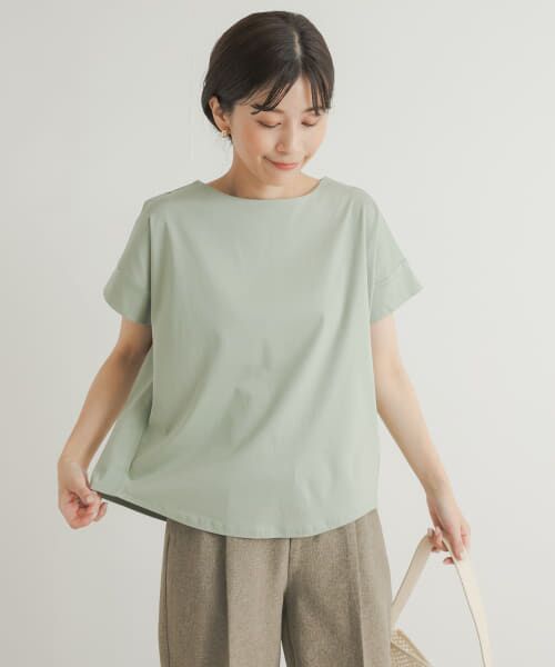 URBAN RESEARCH DOORS / アーバンリサーチ ドアーズ Tシャツ | シルケットコットンバックデザインカットソー | 詳細28