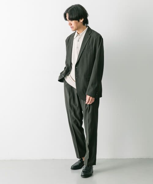 URBAN RESEARCH DOORS / アーバンリサーチ ドアーズ スラックス・ドレスパンツ | 『イージーケア/速乾』LIFE STYLE TAILOR　ウォッシャブルアクティブパンツ | 詳細15