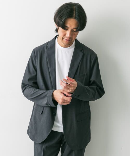 URBAN RESEARCH DOORS / アーバンリサーチ ドアーズ その他アウター | 『イージーケア/速乾』LIFE STYLE TAILOR　ウォッシャブルアクティブジャケット | 詳細3