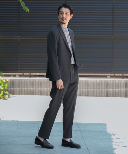 URBAN RESEARCH DOORS / アーバンリサーチ ドアーズ スラックス・ドレスパンツ | 『洗濯可/防シワ』LIFE STYLE TAILOR　カルゼストレッチコンフォータブルパンツ | 詳細10