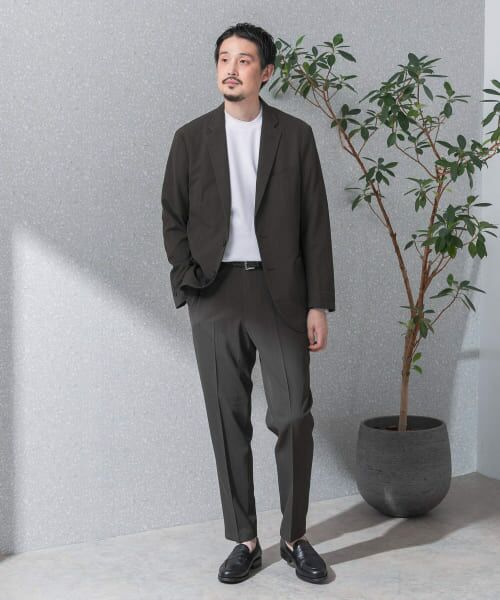 URBAN RESEARCH DOORS / アーバンリサーチ ドアーズ スラックス・ドレスパンツ | 『洗濯可/防シワ』LIFE STYLE TAILOR　カルゼストレッチコンフォータブルパンツ | 詳細13