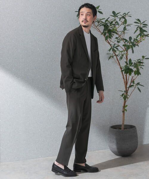 URBAN RESEARCH DOORS / アーバンリサーチ ドアーズ スラックス・ドレスパンツ | 『洗濯可/防シワ』LIFE STYLE TAILOR　カルゼストレッチコンフォータブルパンツ | 詳細14