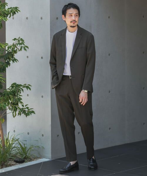 URBAN RESEARCH DOORS / アーバンリサーチ ドアーズ スラックス・ドレスパンツ | 『洗濯可/防シワ』LIFE STYLE TAILOR　カルゼストレッチコンフォータブルパンツ | 詳細19