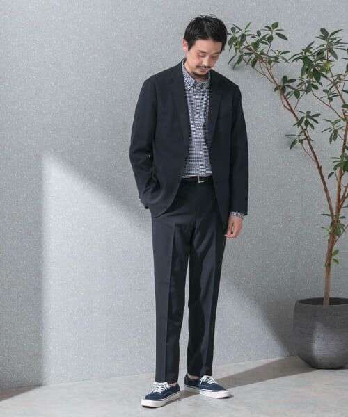 URBAN RESEARCH DOORS / アーバンリサーチ ドアーズ スラックス・ドレスパンツ | 『洗濯可/防シワ』LIFE STYLE TAILOR　カルゼストレッチコンフォータブルパンツ | 詳細26