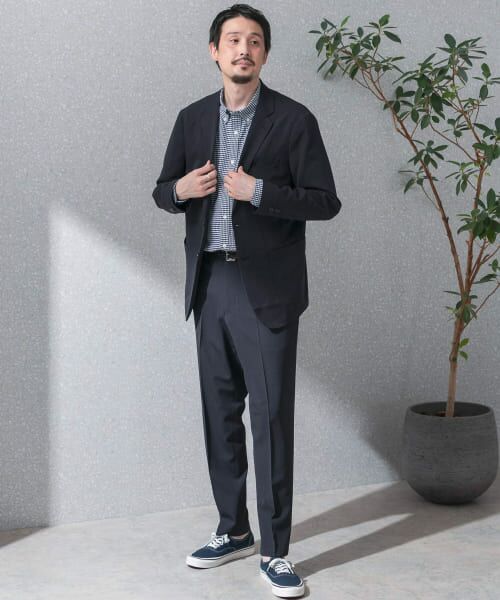 URBAN RESEARCH DOORS / アーバンリサーチ ドアーズ スラックス・ドレスパンツ | 『洗濯可/防シワ』LIFE STYLE TAILOR　カルゼストレッチコンフォータブルパンツ | 詳細27