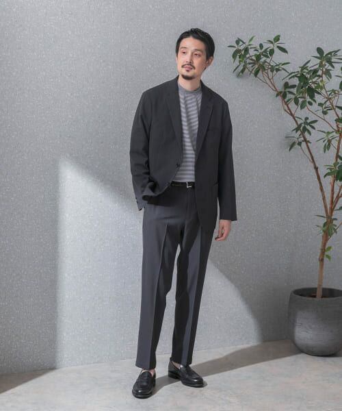 URBAN RESEARCH DOORS / アーバンリサーチ ドアーズ スラックス・ドレスパンツ | 『洗濯可/防シワ』LIFE STYLE TAILOR　カルゼストレッチコンフォータブルパンツ | 詳細6