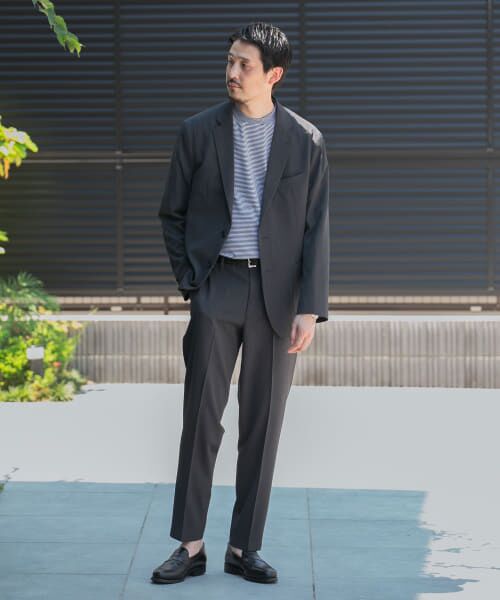 URBAN RESEARCH DOORS / アーバンリサーチ ドアーズ スラックス・ドレスパンツ | 『洗濯可/防シワ』LIFE STYLE TAILOR　カルゼストレッチコンフォータブルパンツ | 詳細9