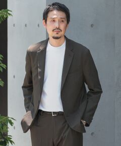 『洗濯可/防シワ』LIFE STYLE TAILOR　カルゼストレッチコンフォータブルジャケット