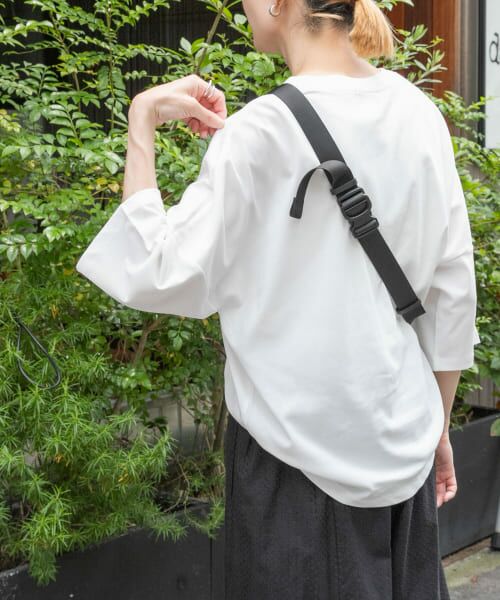 URBAN RESEARCH DOORS / アーバンリサーチ ドアーズ Tシャツ | FORK&SPOON　ハイツイストコットンワイドTシャツ | 詳細5