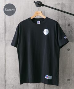 『別注』RUSSELL ATHLETIC×DOORS　USA Cotton Basic Tee