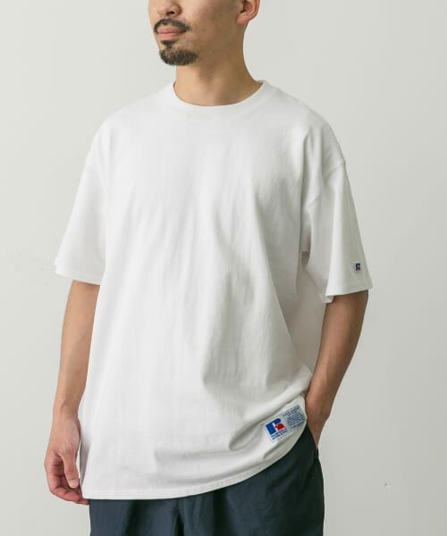 URBAN RESEARCH DOORS / アーバンリサーチ ドアーズ Tシャツ | 『別注』RUSSELL ATHLETIC×DOORS　USA Cotton Basic Tee | 詳細1