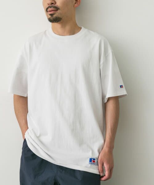 URBAN RESEARCH DOORS / アーバンリサーチ ドアーズ Tシャツ | 『別注』RUSSELL ATHLETIC×DOORS　USA Cotton Basic Tee | 詳細2