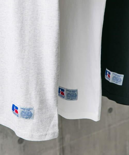 URBAN RESEARCH DOORS / アーバンリサーチ ドアーズ Tシャツ | 『別注』RUSSELL ATHLETIC×DOORS　USA Cotton Basic Tee | 詳細24