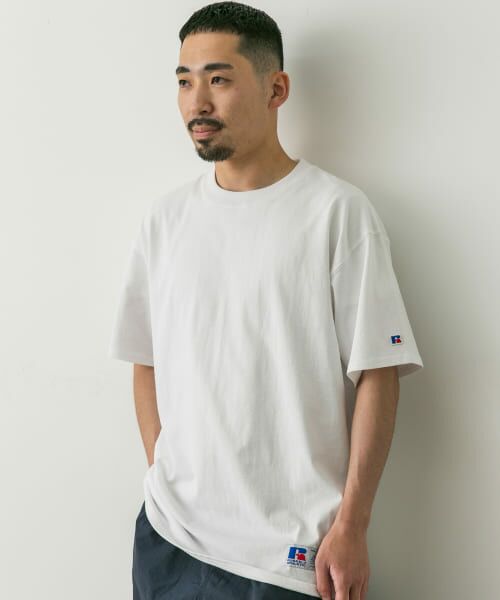 URBAN RESEARCH DOORS / アーバンリサーチ ドアーズ Tシャツ | 『別注』RUSSELL ATHLETIC×DOORS　USA Cotton Basic Tee | 詳細3