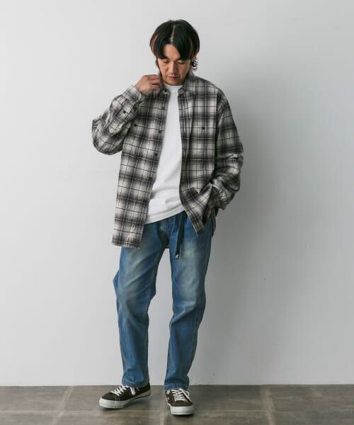 URBAN RESEARCH DOORS / アーバンリサーチ ドアーズ デニムパンツ | 『別注』GRAMICCI　Mountain Tuck Pants | 詳細6