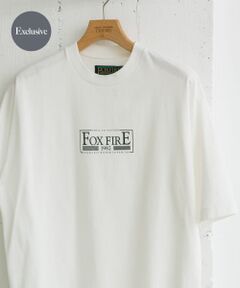 『別注』Foxfire×DOORS　胸ロゴプリントTシャツ