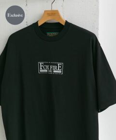 『別注』Foxfire×DOORS　胸ロゴプリントTシャツ