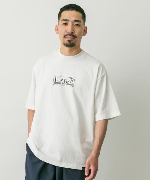 URBAN RESEARCH DOORS / アーバンリサーチ ドアーズ Tシャツ | 『別注』Foxfire×DOORS　胸ロゴプリントTシャツ | 詳細10