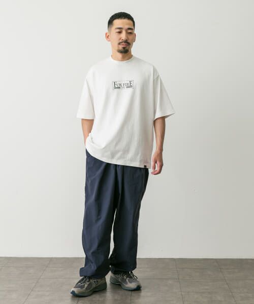 URBAN RESEARCH DOORS / アーバンリサーチ ドアーズ Tシャツ | 『別注』Foxfire×DOORS　胸ロゴプリントTシャツ | 詳細11