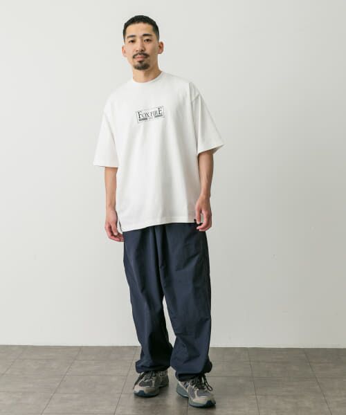 URBAN RESEARCH DOORS / アーバンリサーチ ドアーズ Tシャツ | 『別注』Foxfire×DOORS　胸ロゴプリントTシャツ | 詳細12