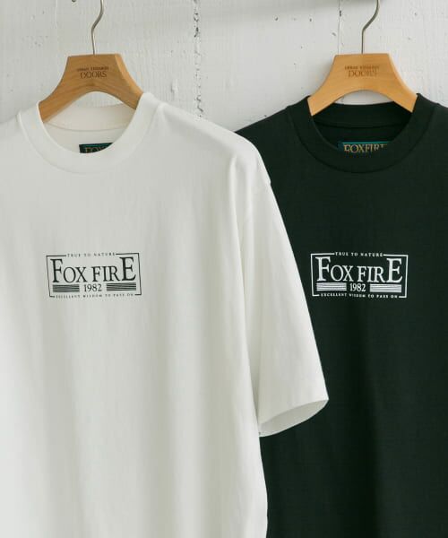 URBAN RESEARCH DOORS / アーバンリサーチ ドアーズ Tシャツ | 『別注』Foxfire×DOORS　胸ロゴプリントTシャツ | 詳細18