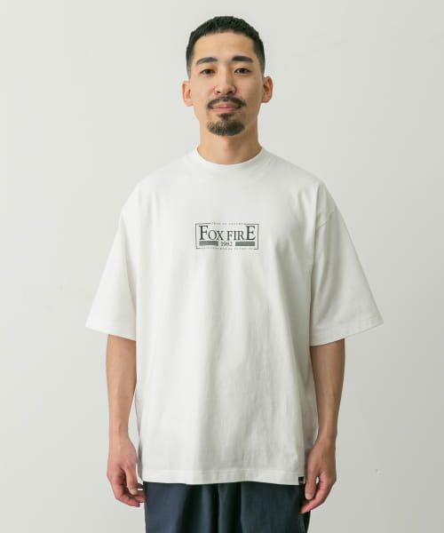 URBAN RESEARCH DOORS / アーバンリサーチ ドアーズ Tシャツ | 『別注』Foxfire×DOORS　胸ロゴプリントTシャツ | 詳細19