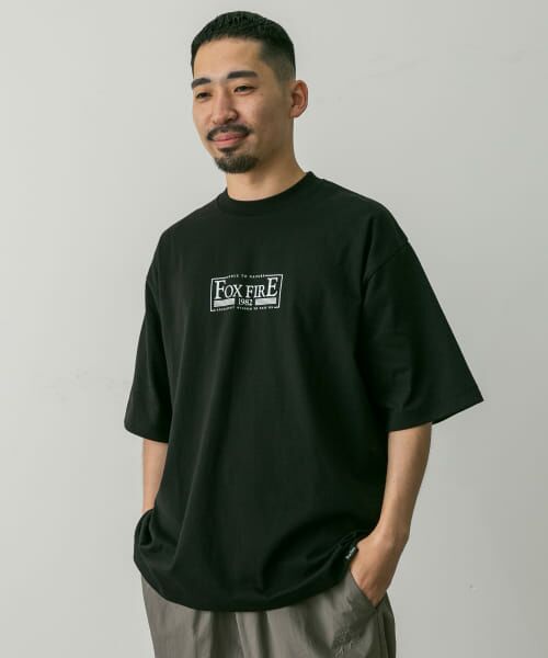 URBAN RESEARCH DOORS / アーバンリサーチ ドアーズ Tシャツ | 『別注』Foxfire×DOORS　胸ロゴプリントTシャツ | 詳細2