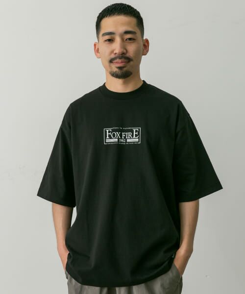 URBAN RESEARCH DOORS / アーバンリサーチ ドアーズ Tシャツ | 『別注』Foxfire×DOORS　胸ロゴプリントTシャツ | 詳細3