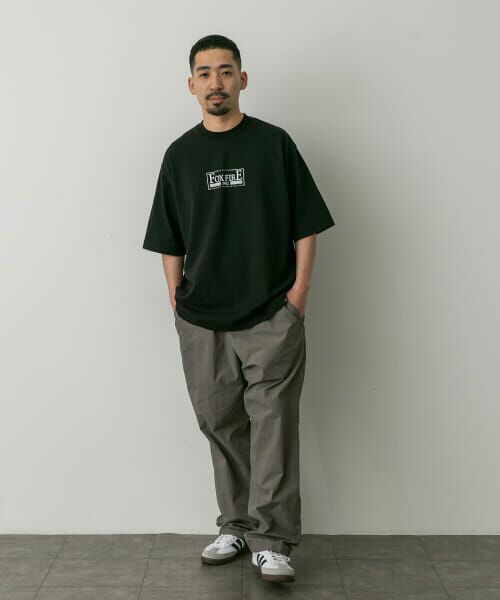 URBAN RESEARCH DOORS / アーバンリサーチ ドアーズ Tシャツ | 『別注』Foxfire×DOORS　胸ロゴプリントTシャツ | 詳細5