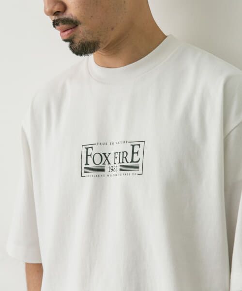 URBAN RESEARCH DOORS / アーバンリサーチ ドアーズ Tシャツ | 『別注』Foxfire×DOORS　胸ロゴプリントTシャツ | 詳細6