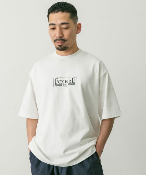 URBAN RESEARCH DOORS / アーバンリサーチ ドアーズ Tシャツ | 『別注』Foxfire×DOORS　胸ロゴプリントTシャツ | 詳細7