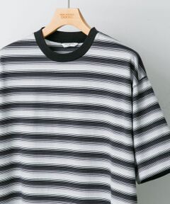 グラデーションボーダー ショートスリーブ Tシャツ