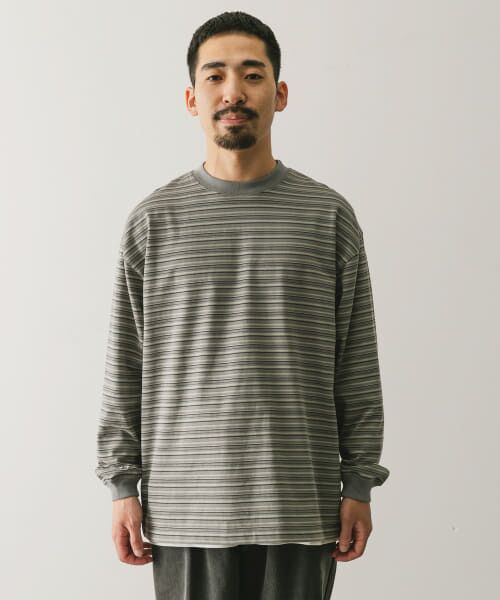 URBAN RESEARCH DOORS / アーバンリサーチ ドアーズ Tシャツ | マルチボーダーロングスリーブ Tシャツ | 詳細23