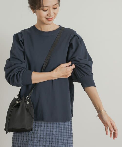 URBAN RESEARCH DOORS / アーバンリサーチ ドアーズ Tシャツ | Mini Lining Pullover | 詳細18